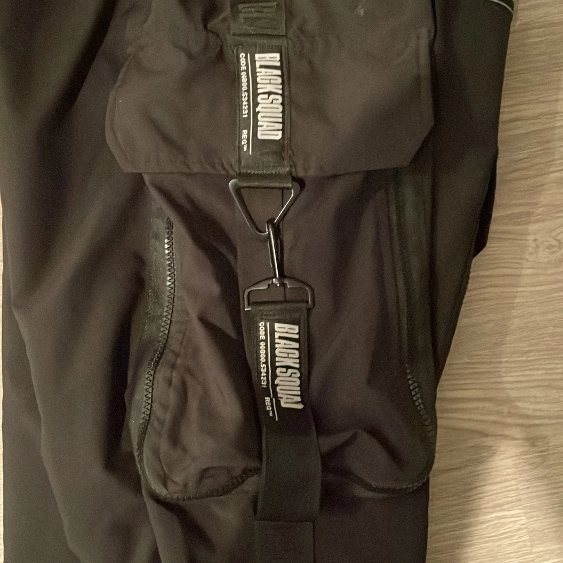 Svarta cargobyxor från New Yorker/Black Squad - 92