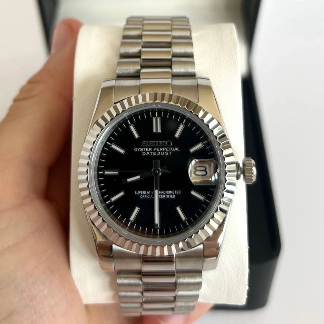 Svart Seiko Mod - 91