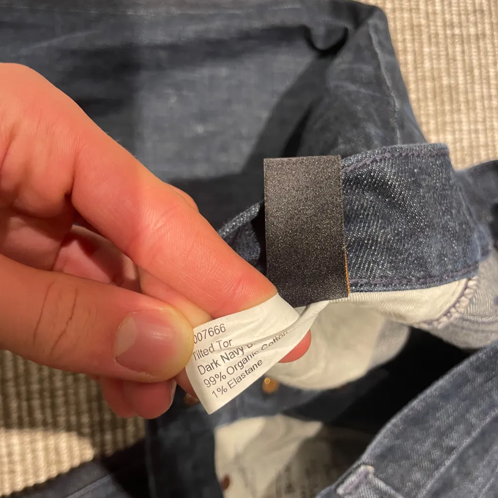 Hej! Säljer nu dessa galet snygga nudie jeans. Jeansen har inga defekter! Super fin passform Hör av dig vid frågor!. Jeans & Byxor.