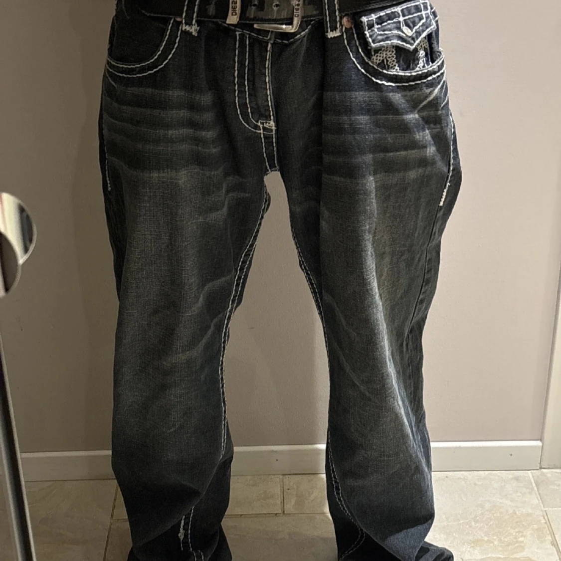 Svarta True Religion Jeans - 93