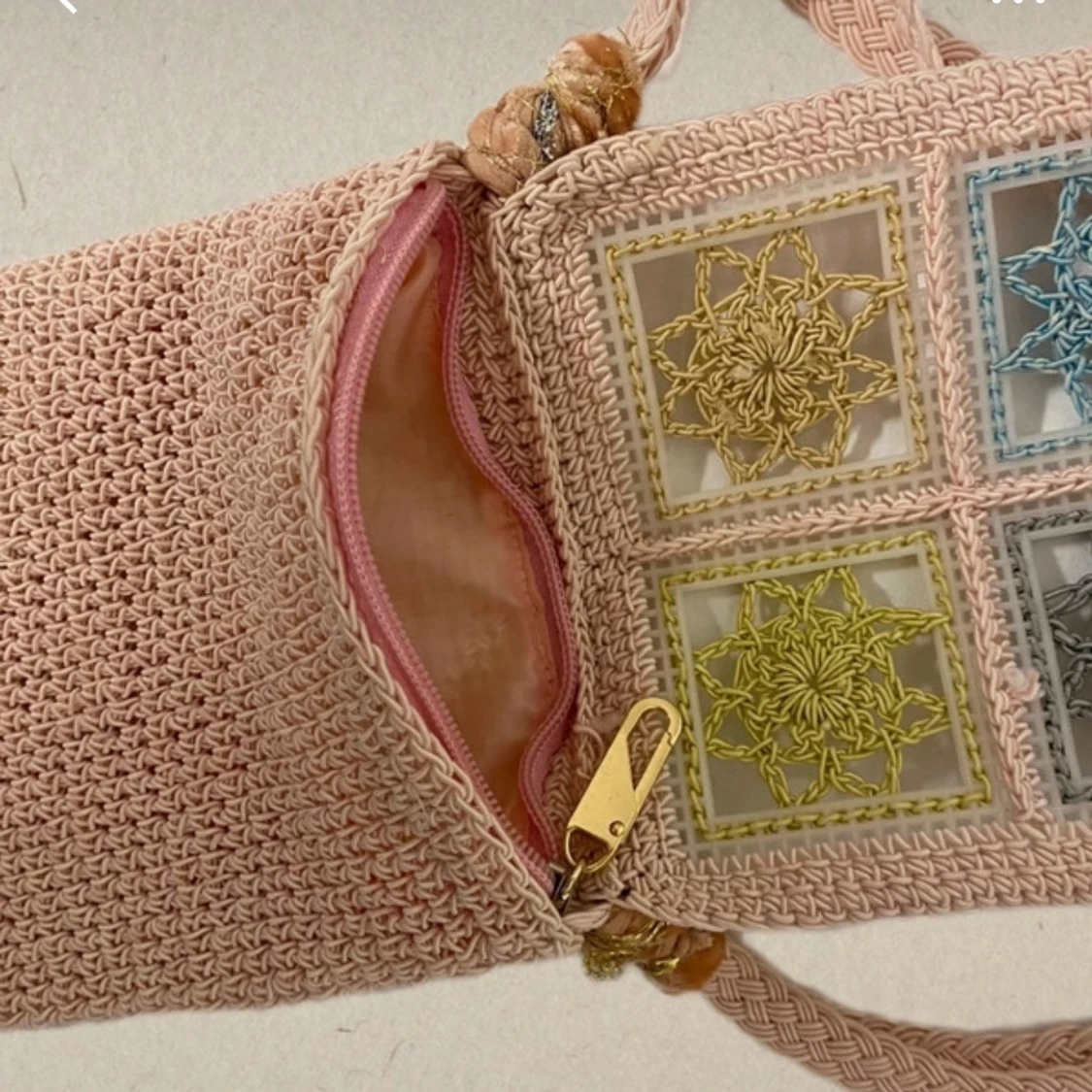 Virkad mini disco Ibiza handväska  - 92