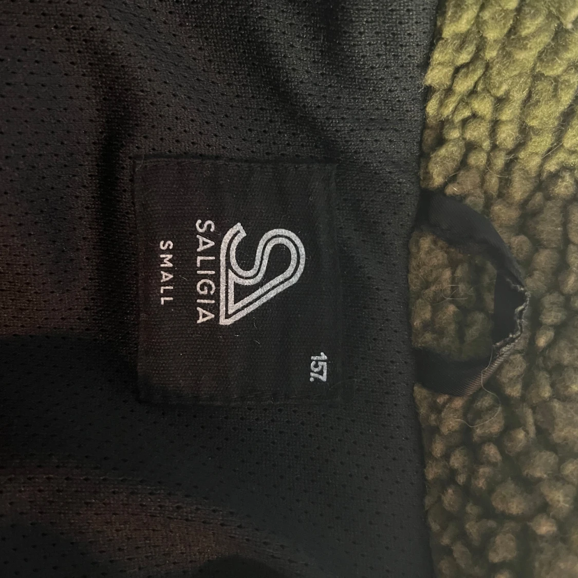 Grön teddyväst - 4