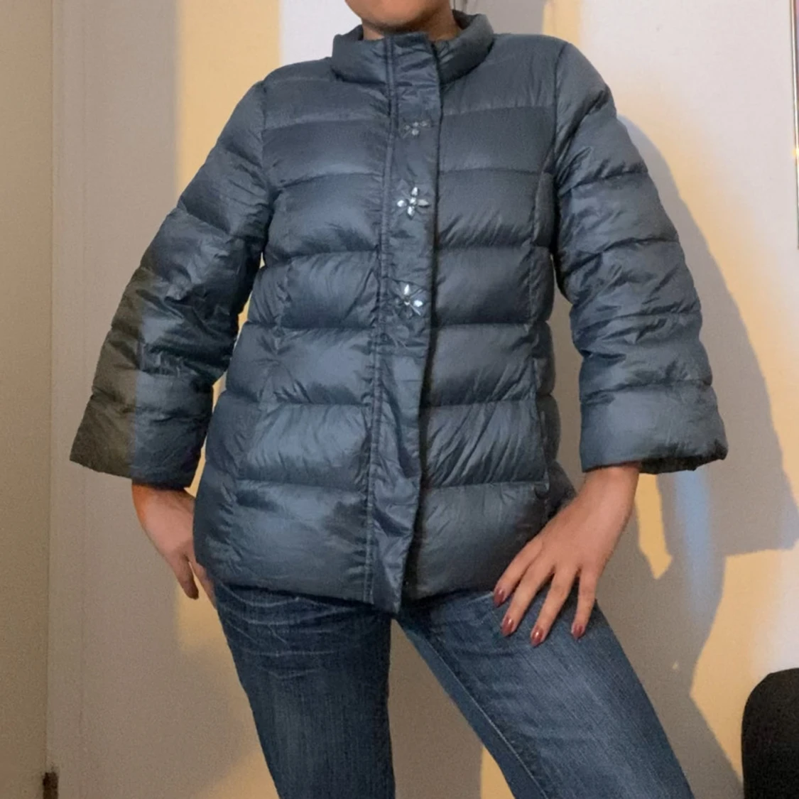 Hernoliknande pufferjacka / Lättviktsjacka  - 93