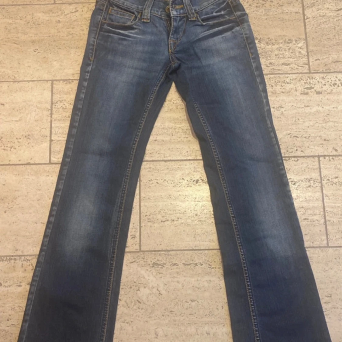 Lågmidjade bootcut jeans - 91