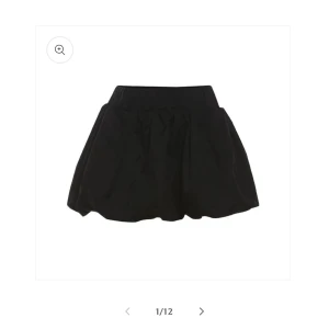 Bubbel skirt - Svart bubbel kjol