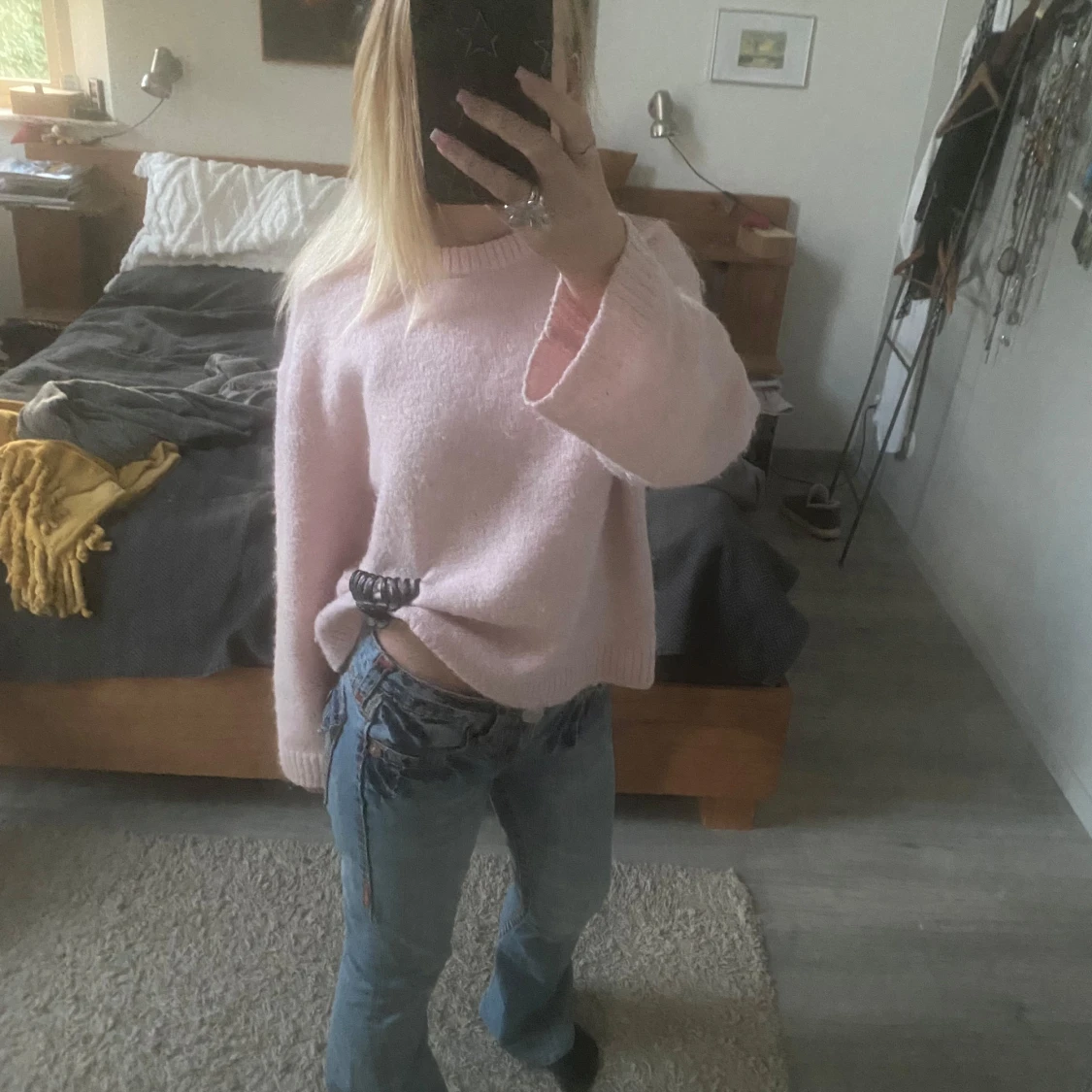 Super fina lågmidjade true religon jeans💘 - 91