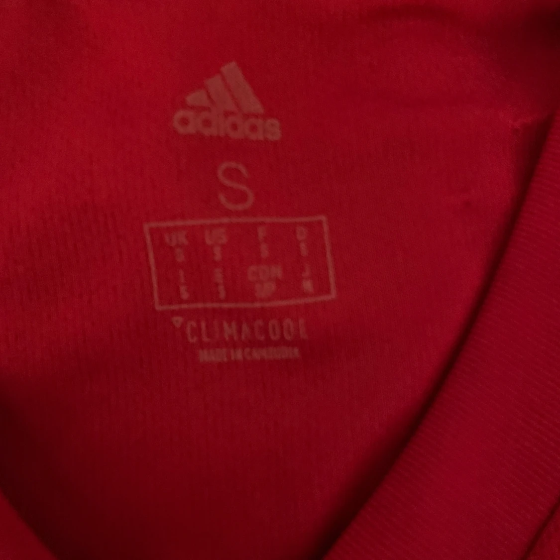 Red Adidas Sports T-shirt - 92