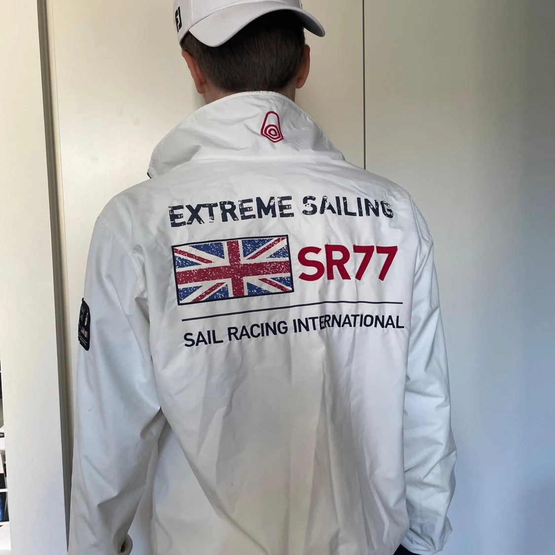 Sail racing windbreaker vit - 90