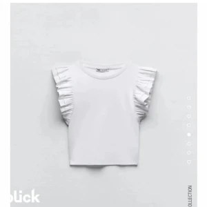 Vit tröja - Vit lite kortare tröja den zara, köpt två år sedan. Tryck gärna på köp nu💗