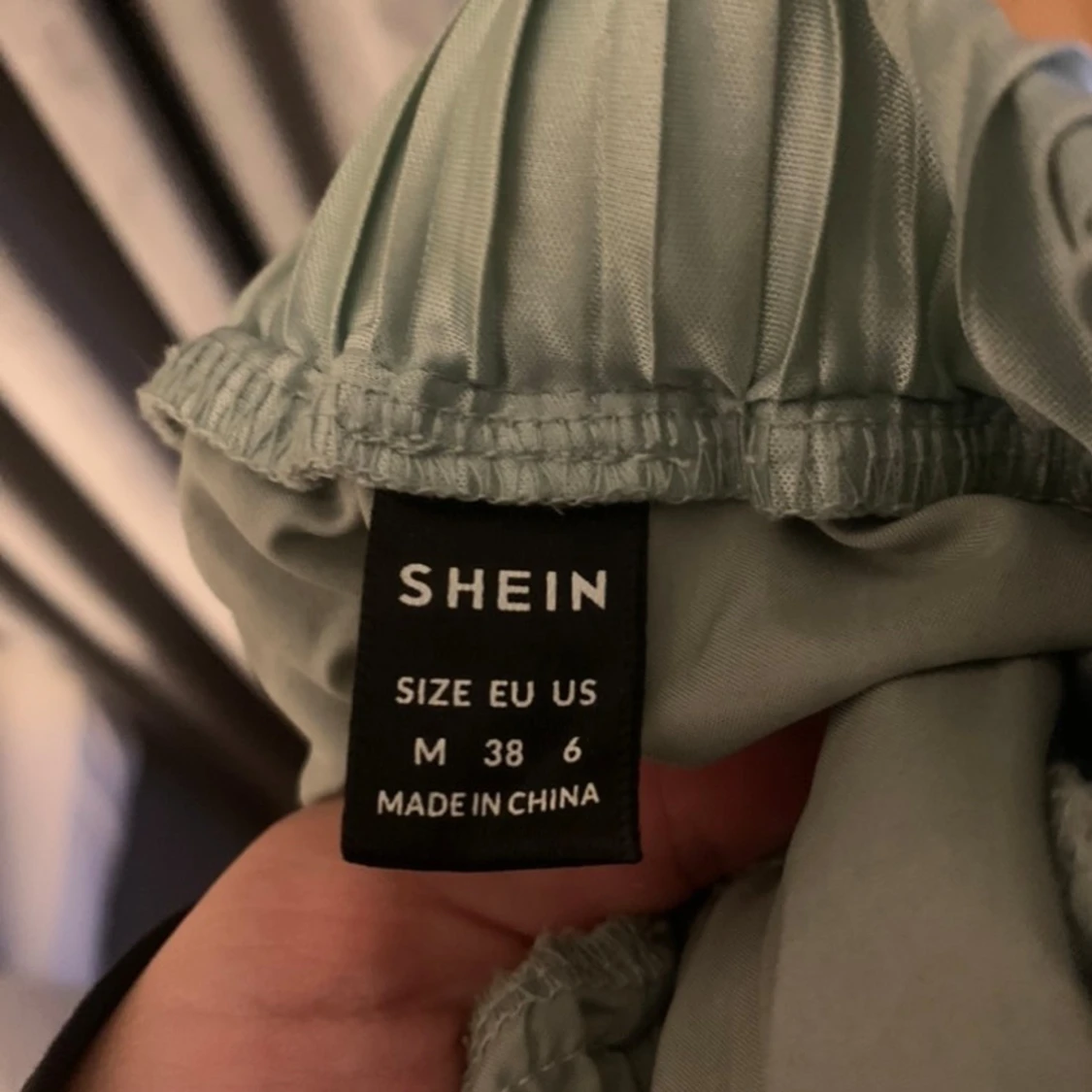 Grön volangkjol  - 90