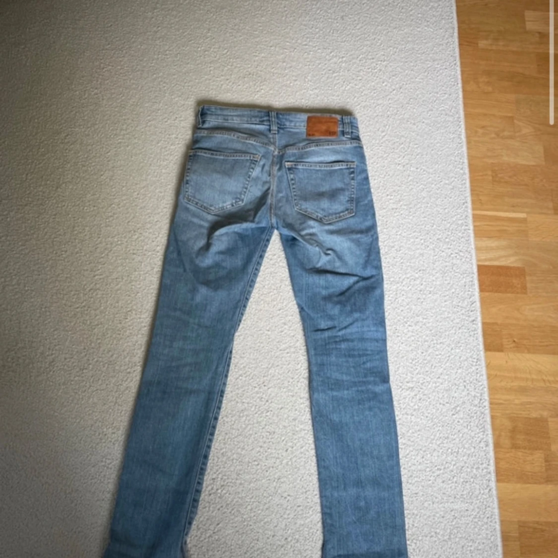 Blåa jeans 