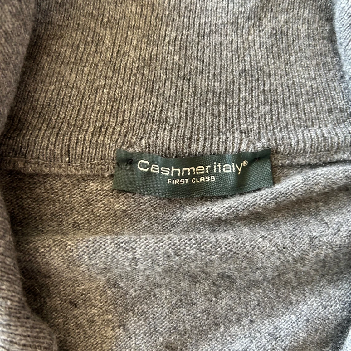 Kashmir zip tröja  - 2