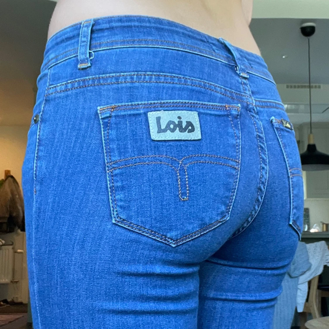Lågmidjade jeans - 90
