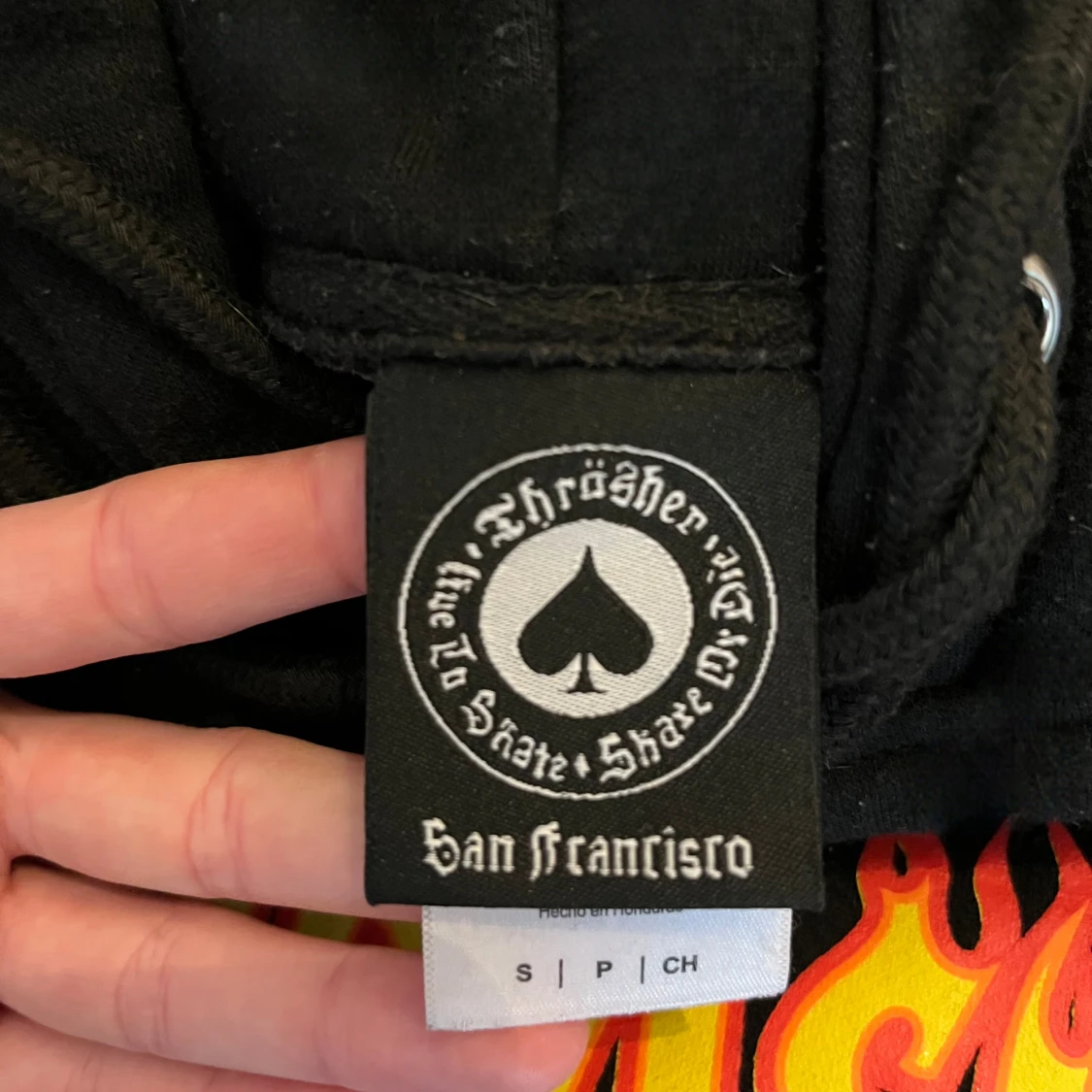 Svart hoodie från Thrasher - 91