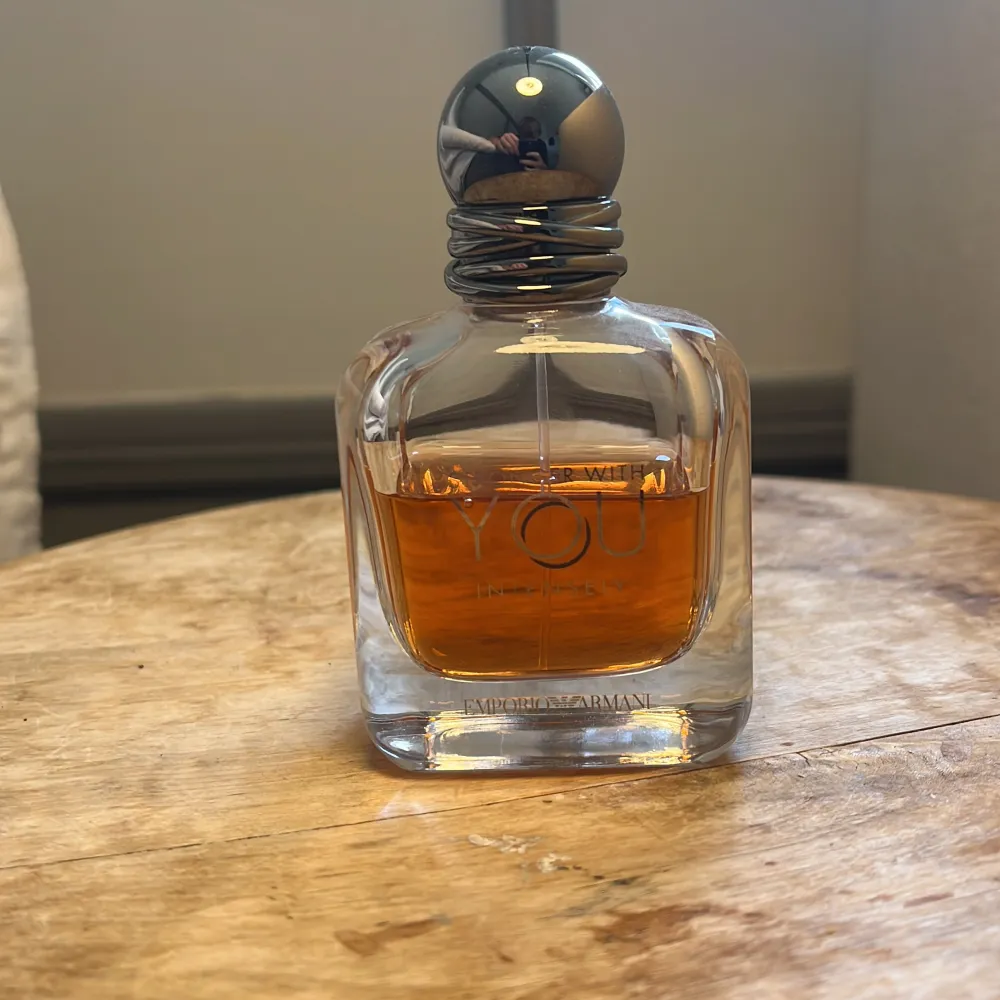 Lite mer än hälften kvar Tar utbyte . Perfume.