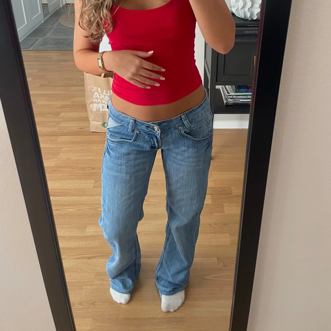 Lågmidjade jeans - 91