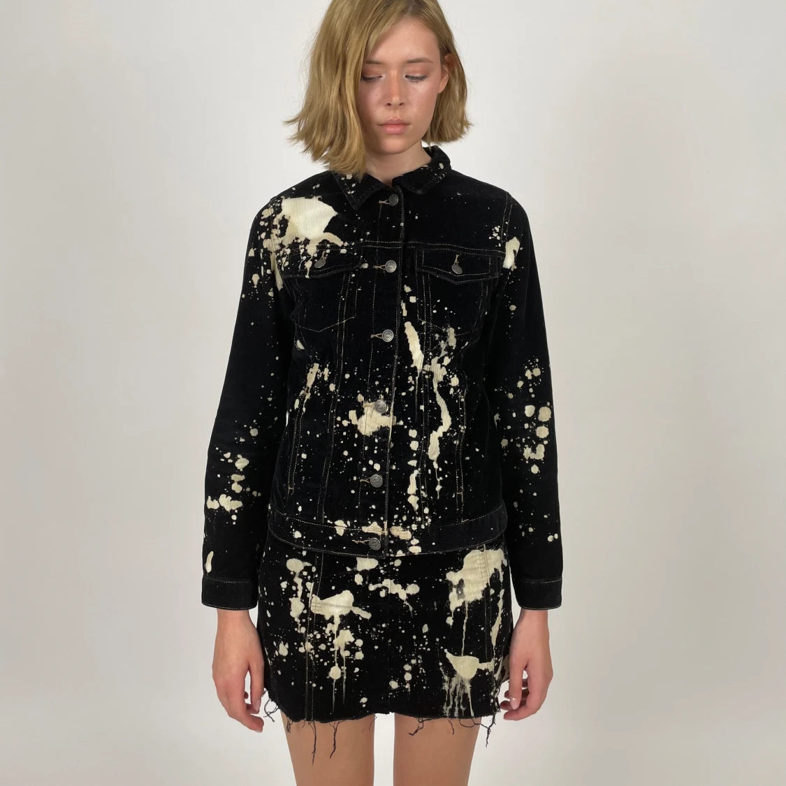 Bleached corduroy set  - 3