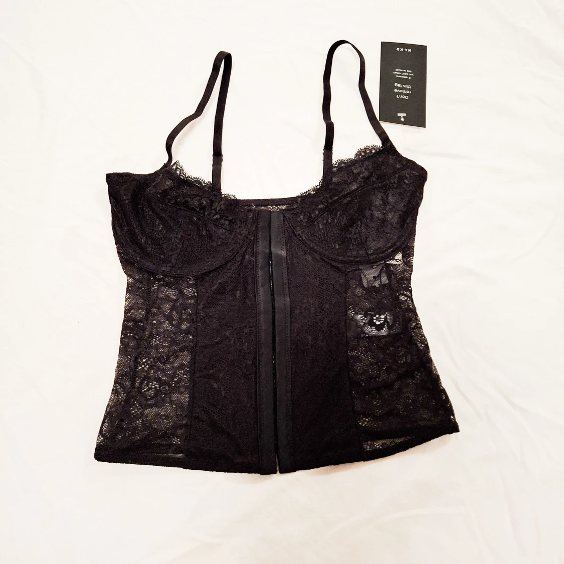 Kupkorsett i spets - 90