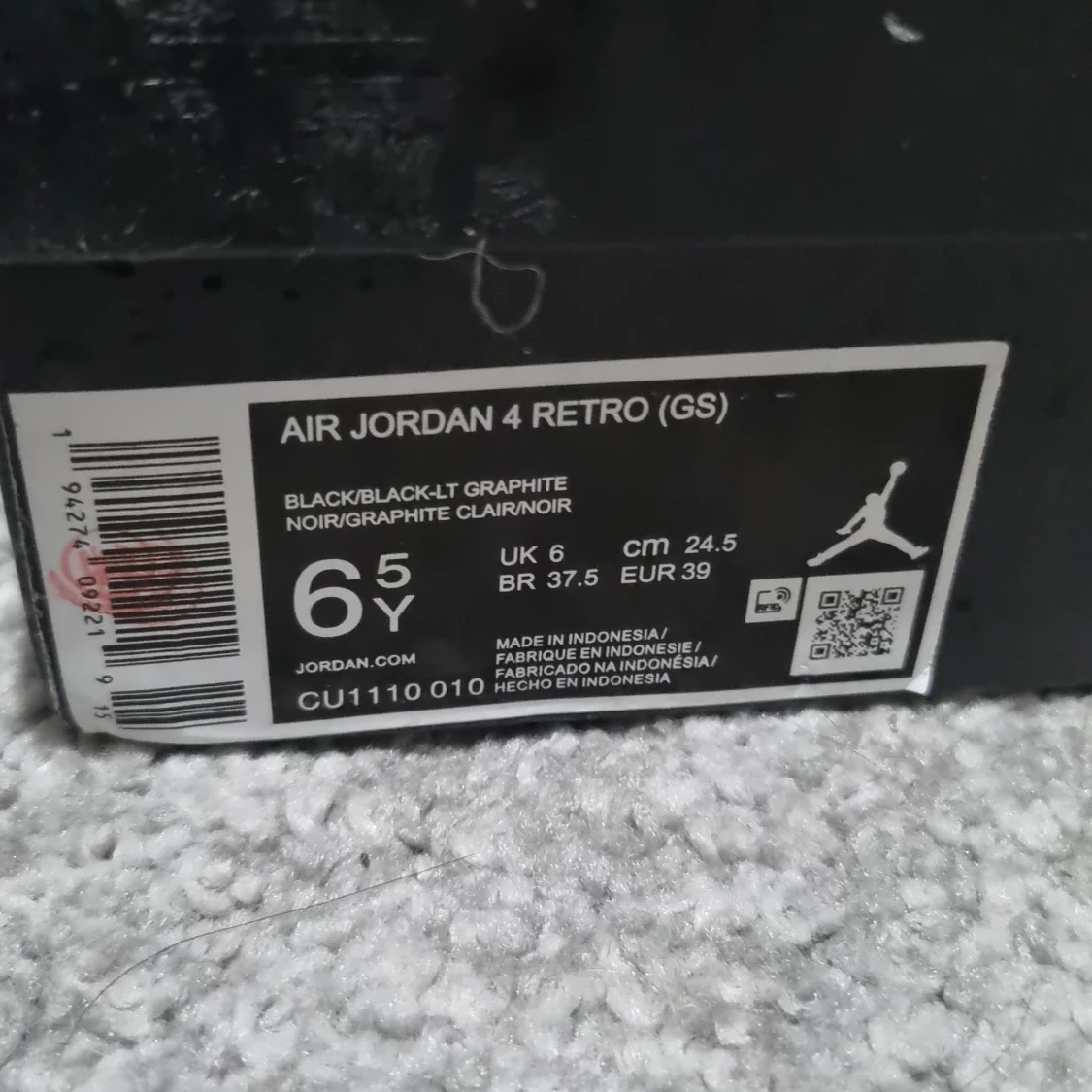 Jordan 4 Black cats (gs) - 92