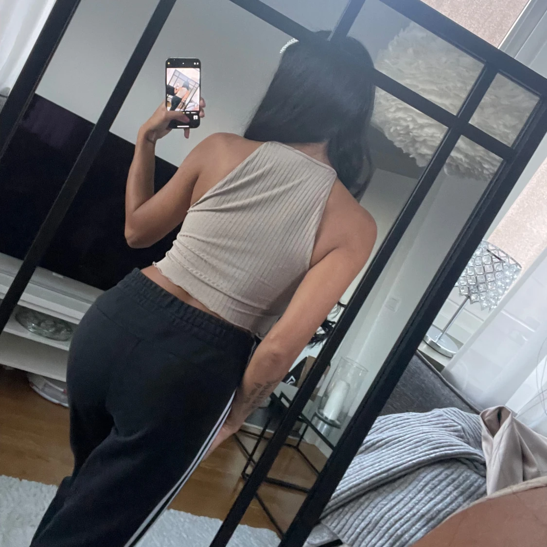 Ribbad topp och/eller Adidasbyxor  - 91