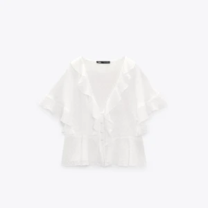 Volangblus - Super gullig topp! Nästintill oanvänd💗