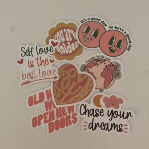 Stickers - Söta klistermärken i rosa färger 💕