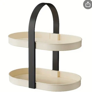 Förvaringsfat  - Förvaringsfat med två våningar. Ej ihopsatt, skickas i delar. 