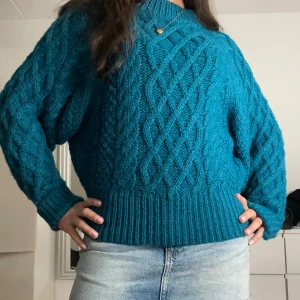 Stickad tröja  - Jätte fin stickad tröja 🙌