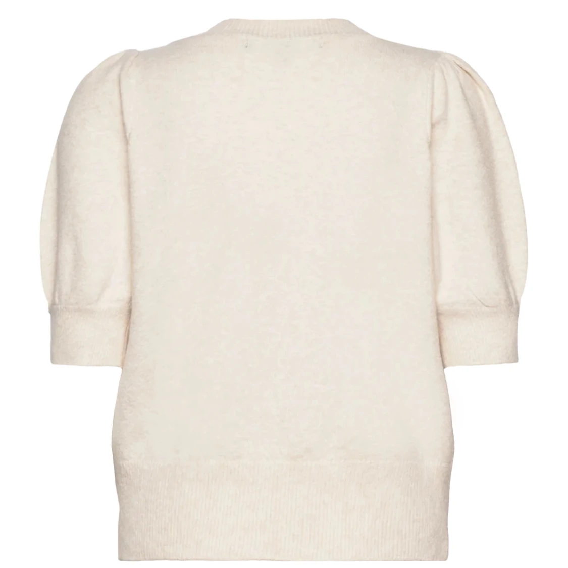 Trekvart ärmad Stickad tröja - 90