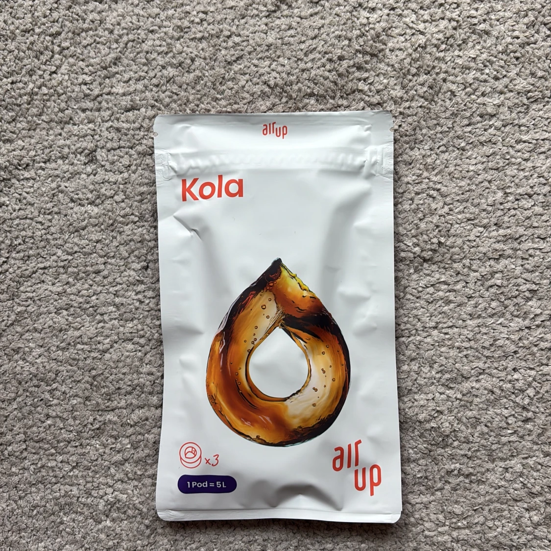 Air Up flaska med kolapods - 2