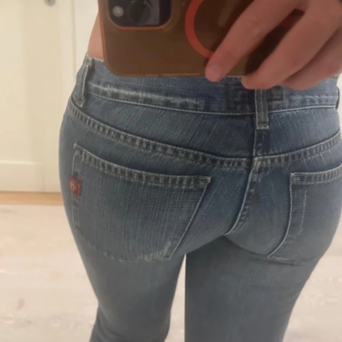 Lågmidjade jeans  - 1