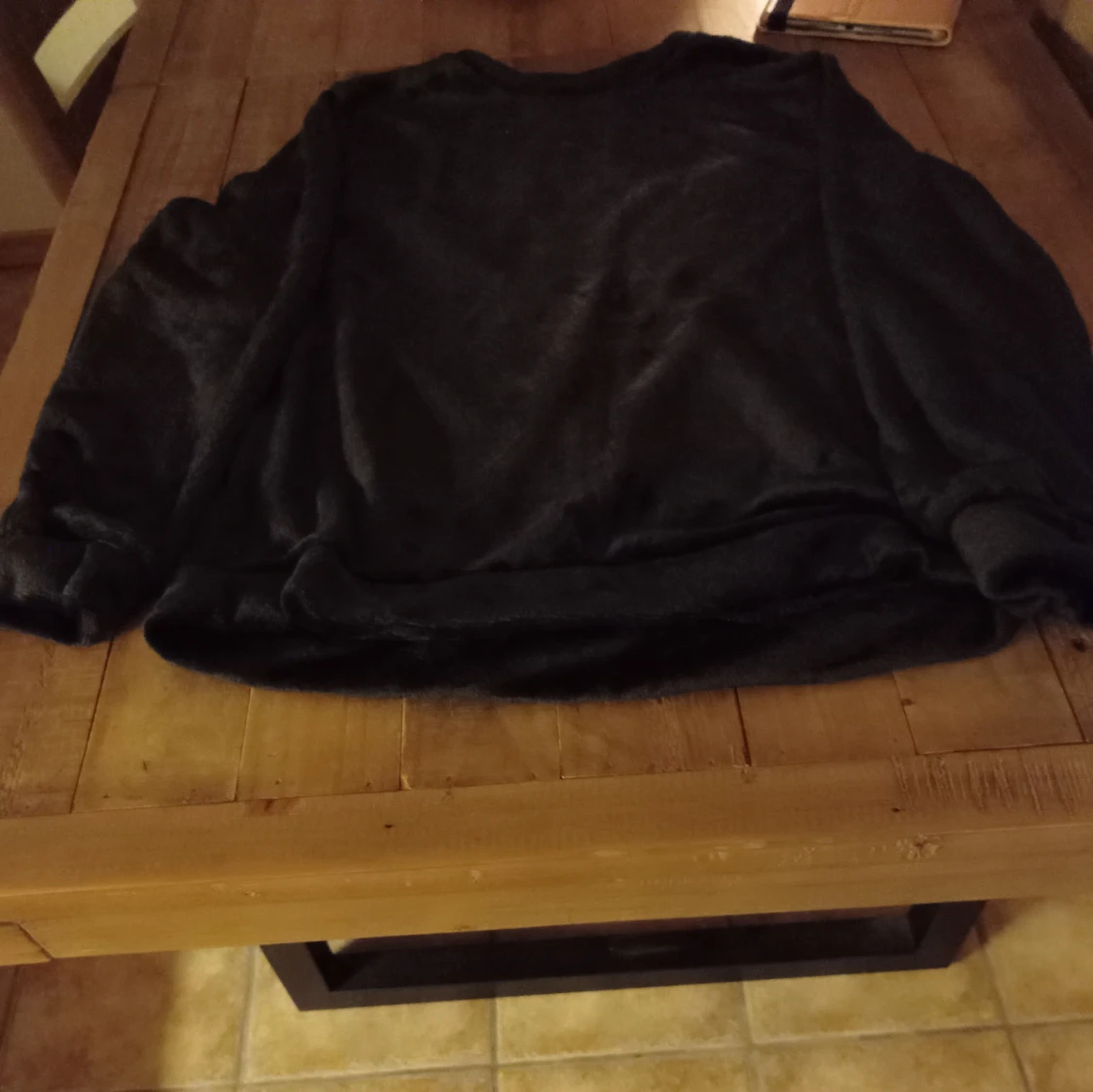 Svart och vit rutiga byxor+tröja  - 3