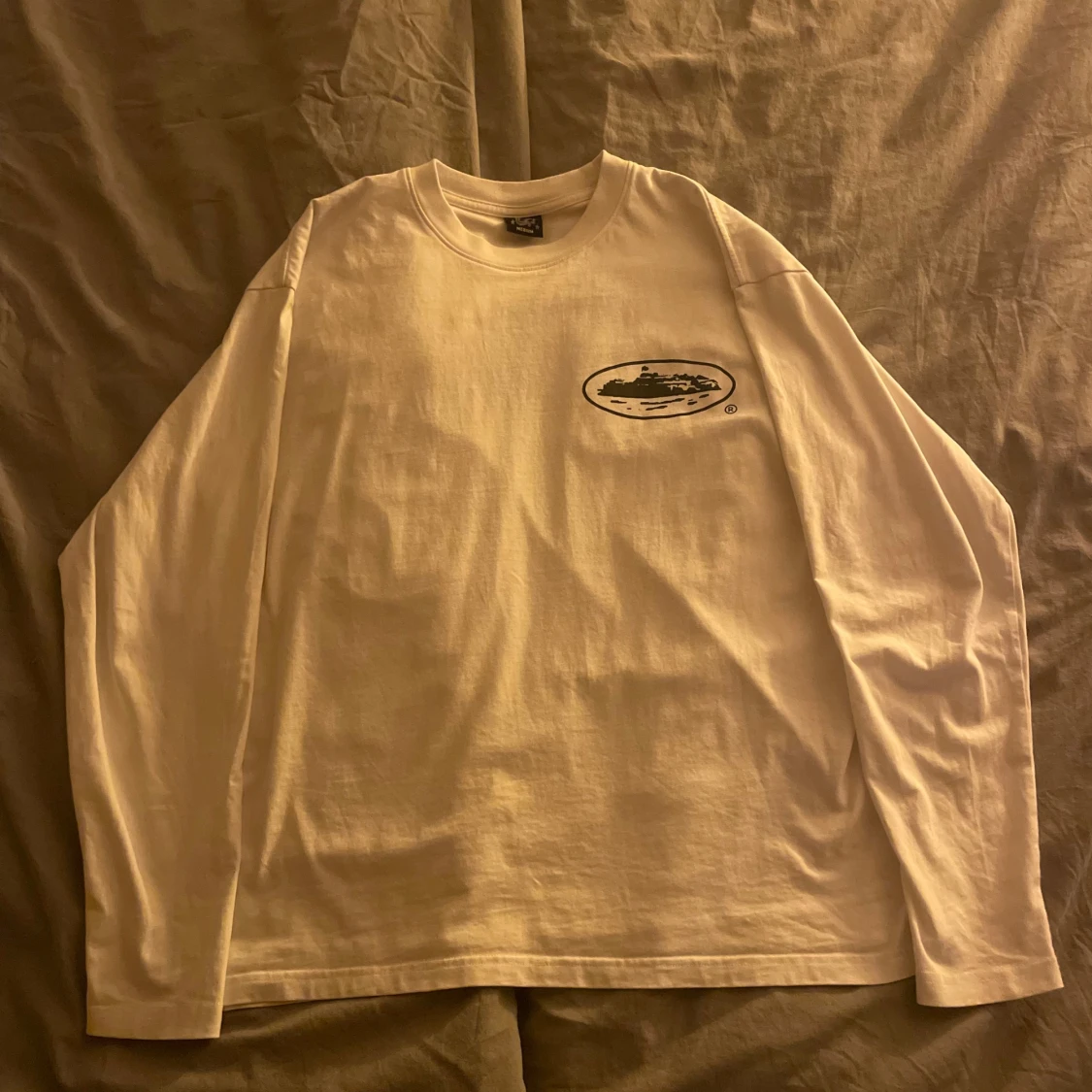 Vit långärmad tröja från Corteiz