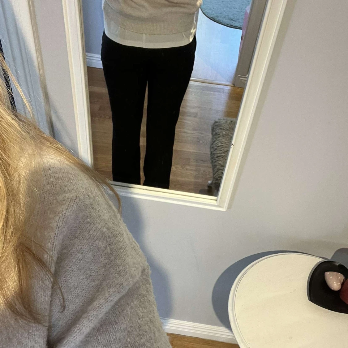 Svarta kostymbyxor - 2