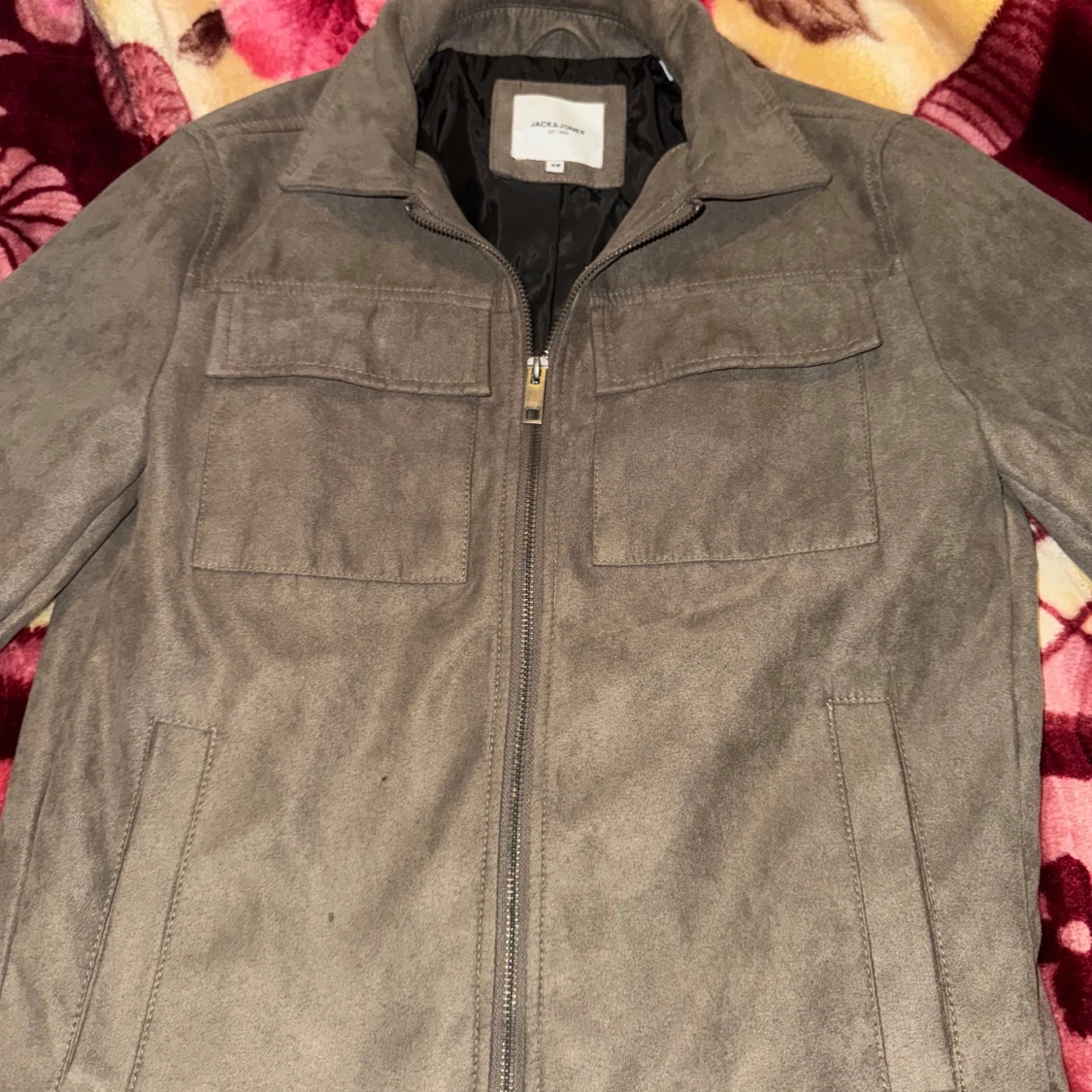 Grå mockajacka från Jack & Jones - 2
