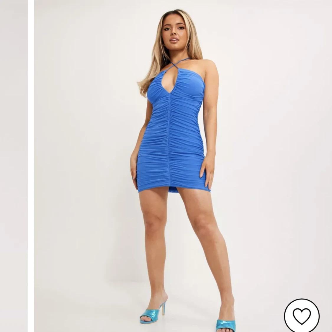 Blå klänning  - 91