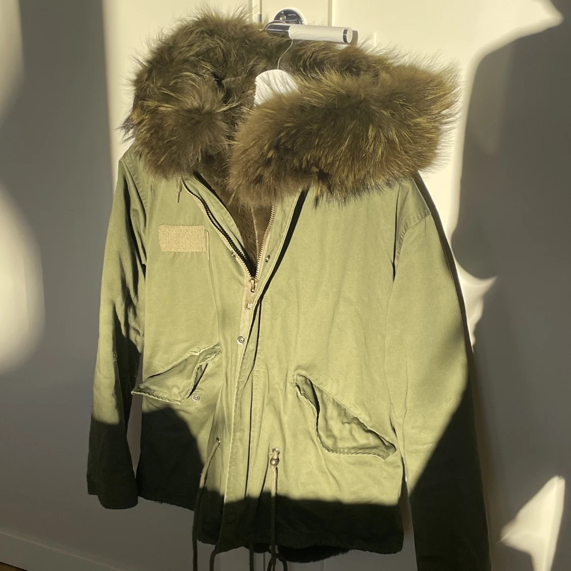 Grön jacka - 90