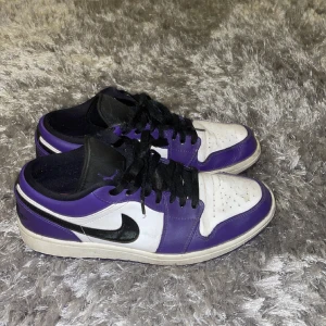 Lila low jordans - Smutsiga och creaseade även dammiga men går att fräscha till Kvalité 7/10 