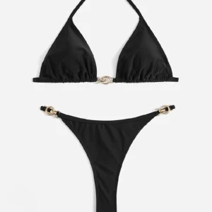 Bikini  - Säljer min oanvända bikini från shein då den var lite liten i storleken och inte passade tyvärr.  Helt oanvänd, prislapp kvar!