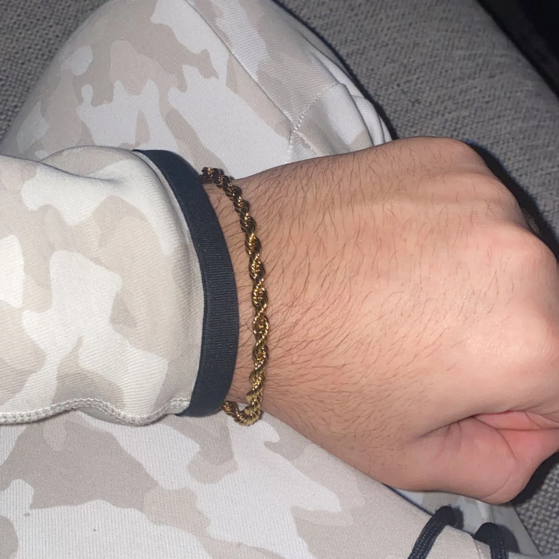 guldpläterad cordell armband