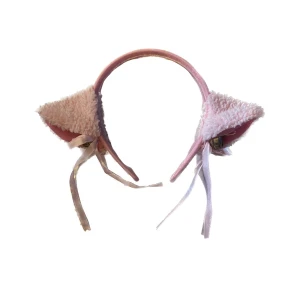 Öron - Rosa öron med bjällror och rosetter 🎀 