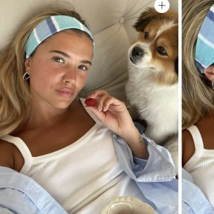 Djerf hårband rainbow sky - Som ny, frakt betalas av köparen. 