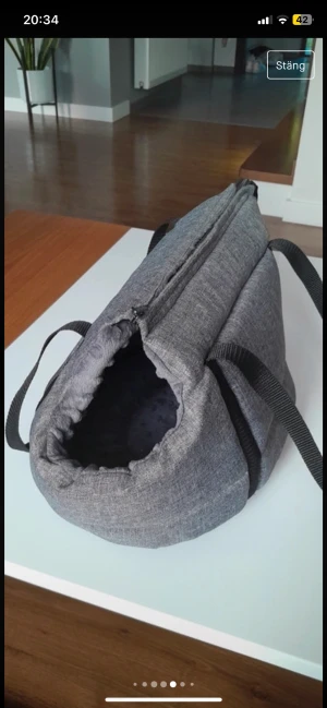 Hund väska stl S passar en liten hund  - Fint skick 