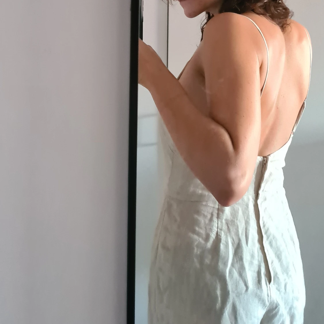 Jumpsuit i linne - 91