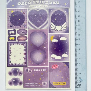 Kawaii Sticker frame - Glittriga sticker frames för photocard deco, helt nya! Frakten är inkluderad i priset. 