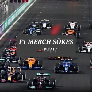 hejhej!  söker efter all möjlig f1-relaterad merchandise 🏎🏁 (bilderna 2 & 3 är enbart exempel). så typ t-shirts, hoodies etc i storlek XS-M. lag/märke kvittar 🫶🏼