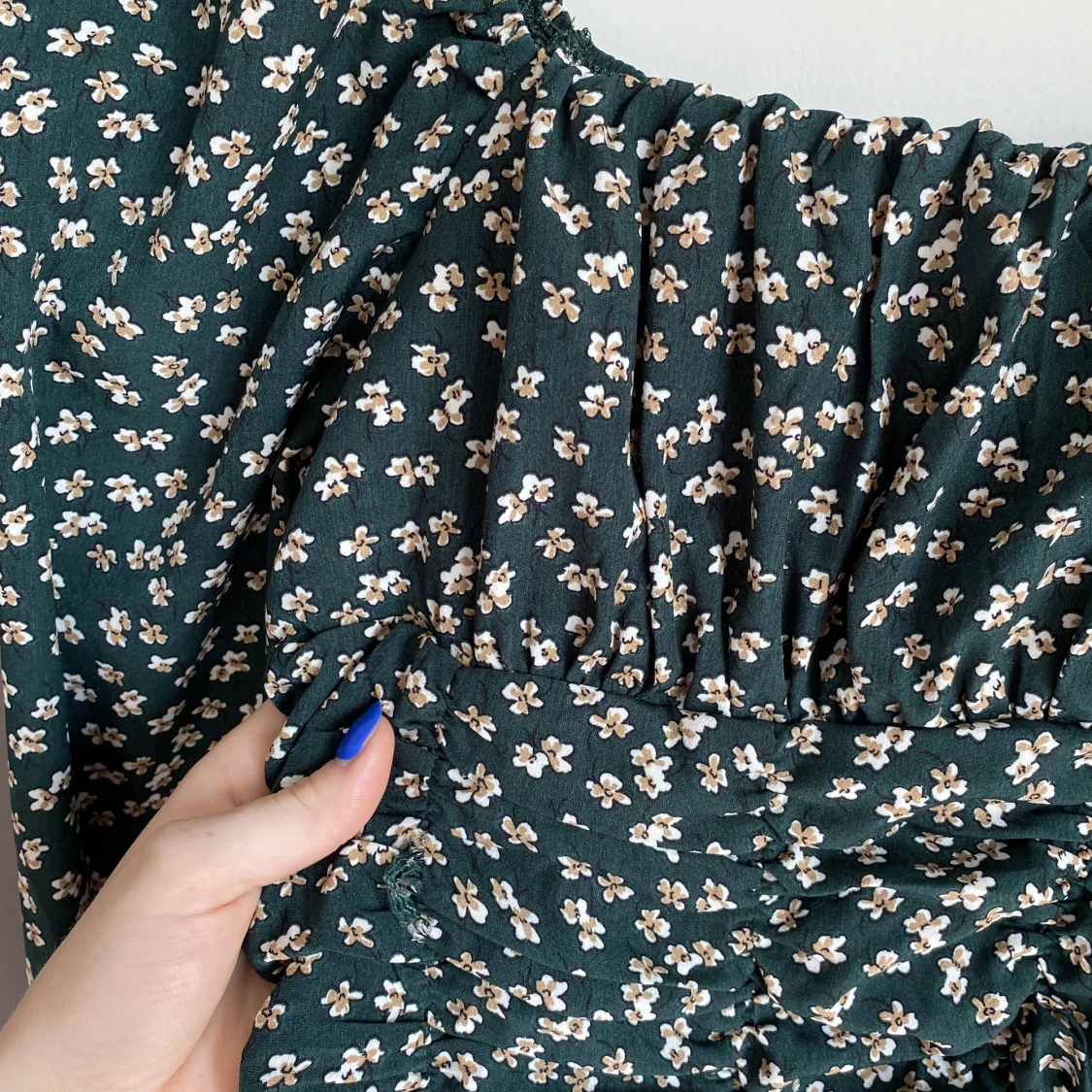 Mörkgrön klänning från Nelly  - 90