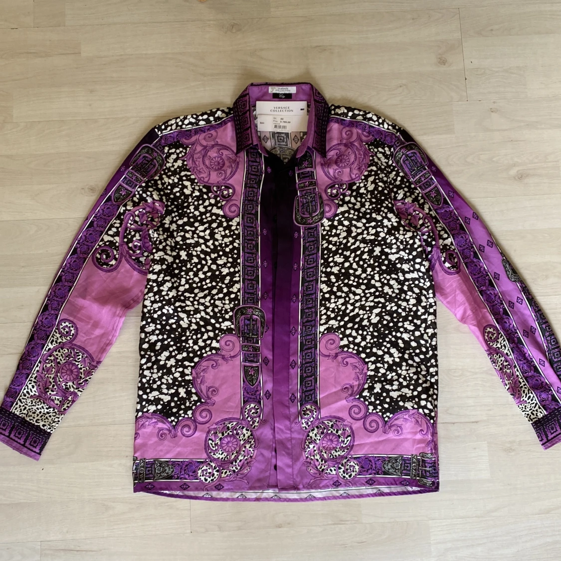 Versace Silkes Skjorta 