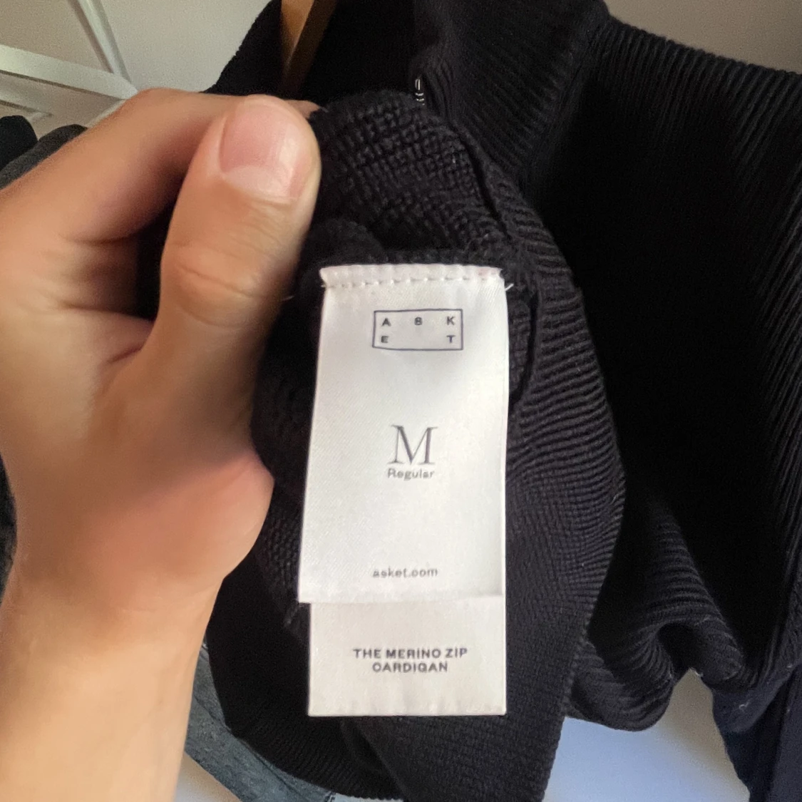 Asket Merino Zip Cardigan - 91