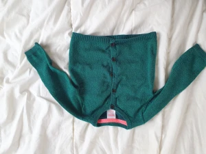 Bebis kofta, glitter grön, hema, stl 62 - Fin bebis kofta  Stl 62 